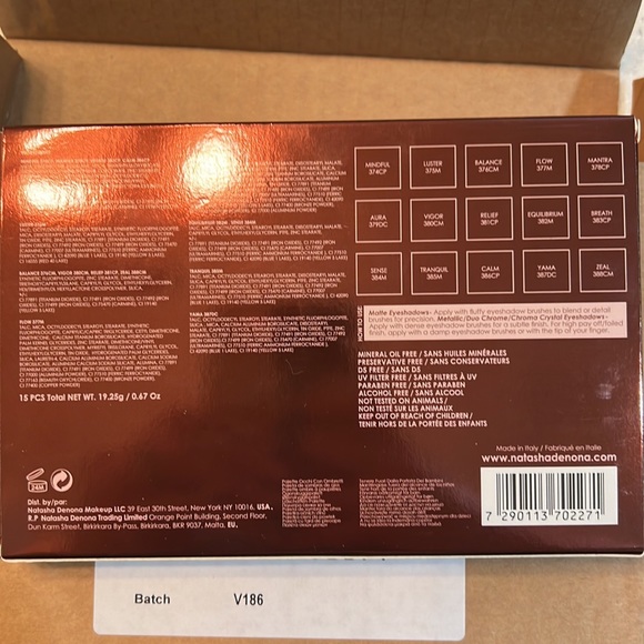 Natasha Denona Zendo eyeshadow palette - Picture 2 of 3